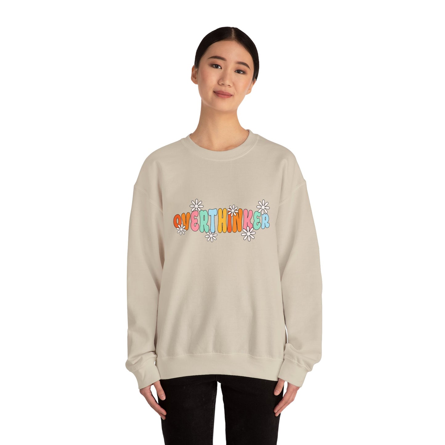 "Overthinker" Crewneck Sweatshirt