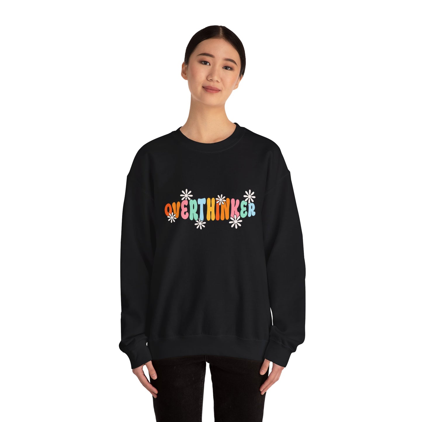 "Overthinker" Crewneck Sweatshirt