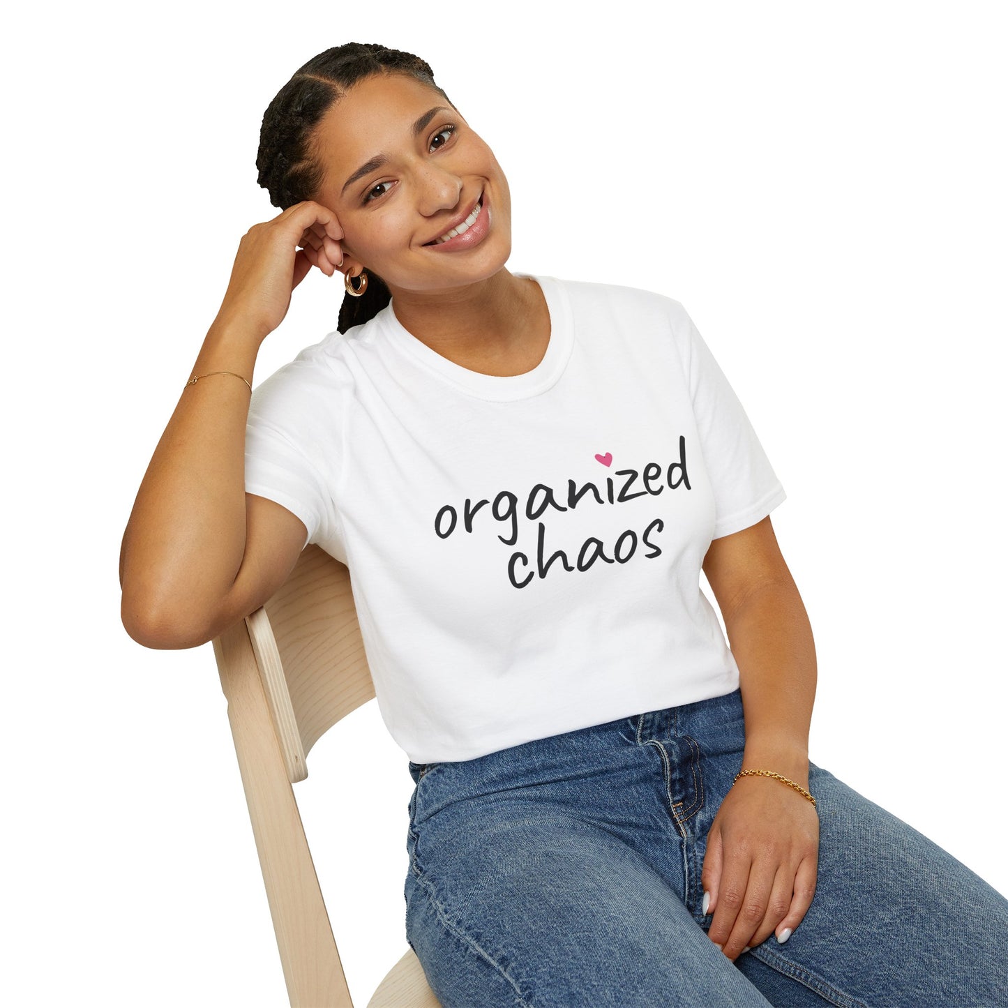 Unisex Softstyle T-Shirt - 'Organized Chaos' Casual Tee