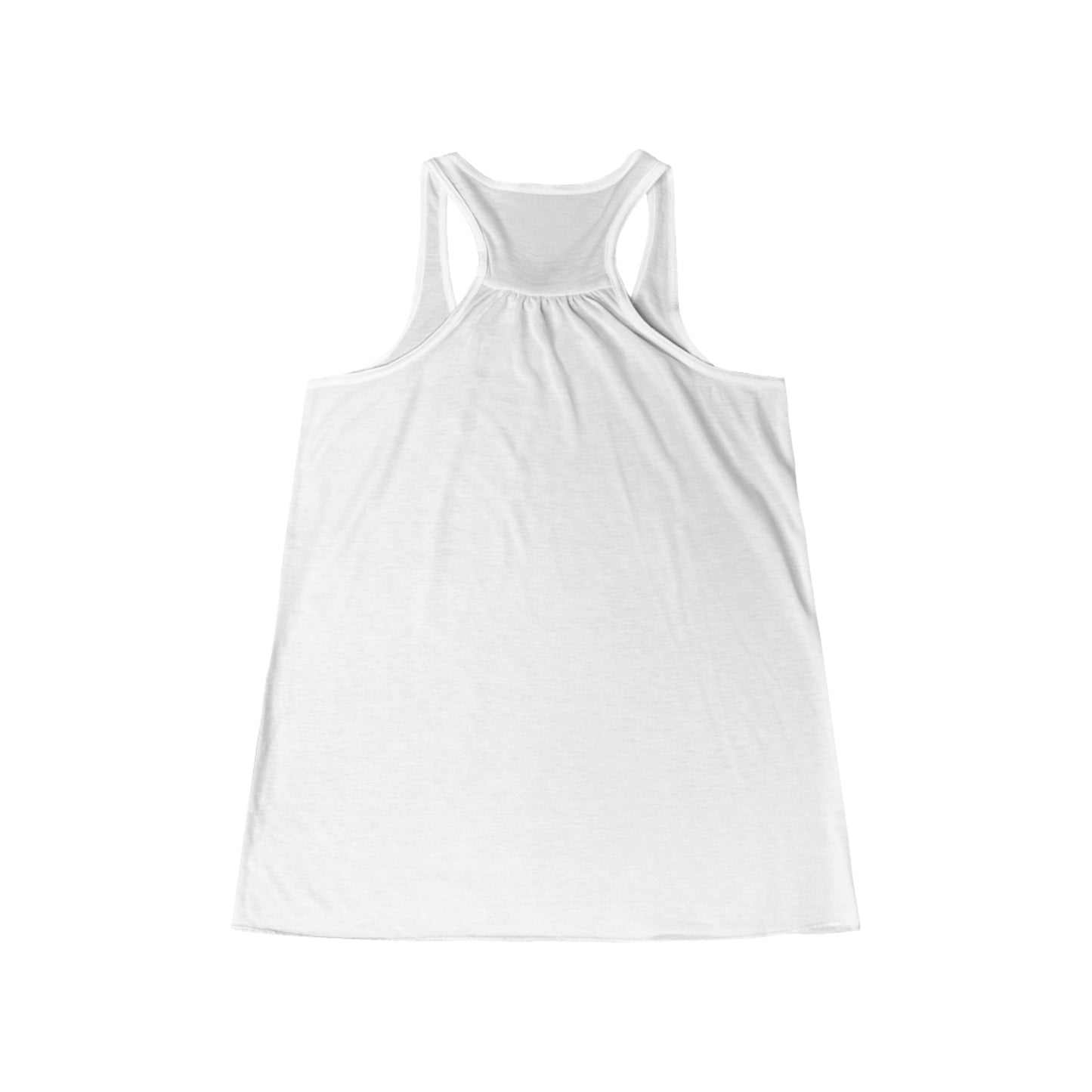"Organized Chaos" Women's Flowy Racerback Tank - Brain Wave Focus