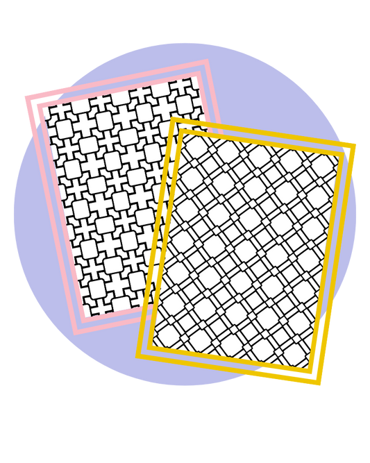 Peaceful Patterns Coloring Pages - 40 Unique Designs - Brain Wave Focus