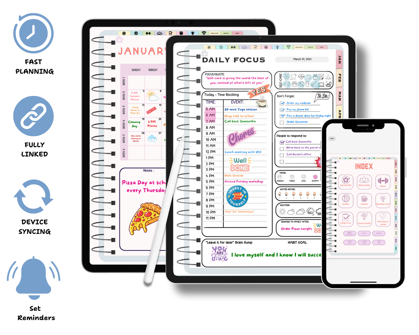 ADHD Digital Planner