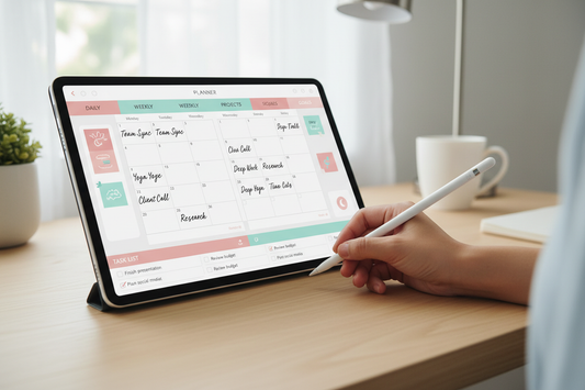 Best ADHD Digital Planners for GoodNotes & Samsung Notes in 2025