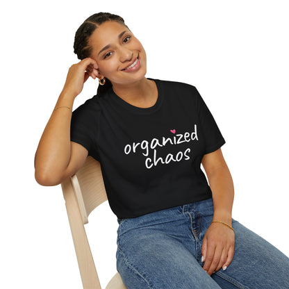 Unisex Softstyle T-Shirt - 'Organized Chaos' Casual Tee