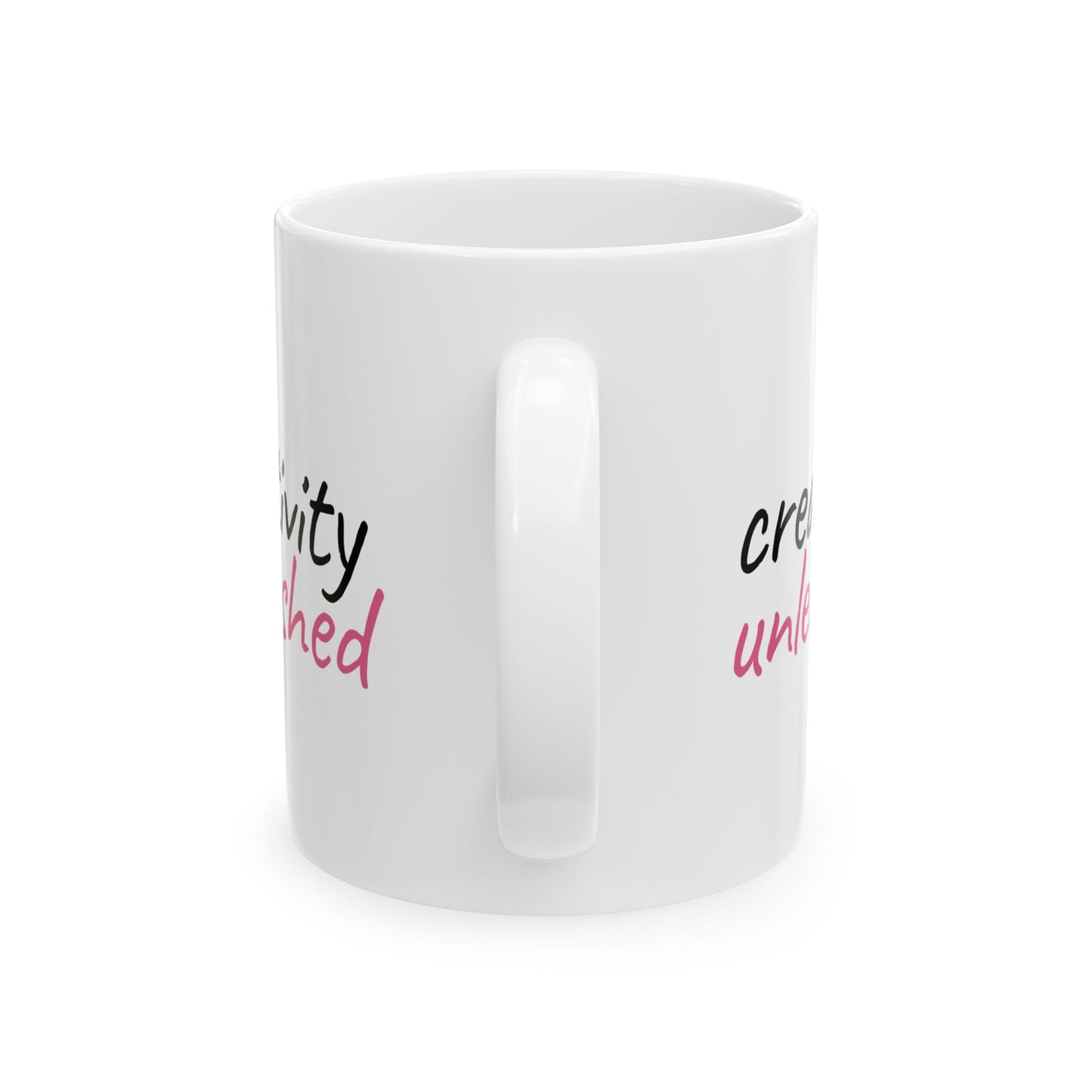 Inspirational Ceramic Mug - "Creativity Unleashed" - Perfect Gift for Motivated Individuals - Brain Wave Focus