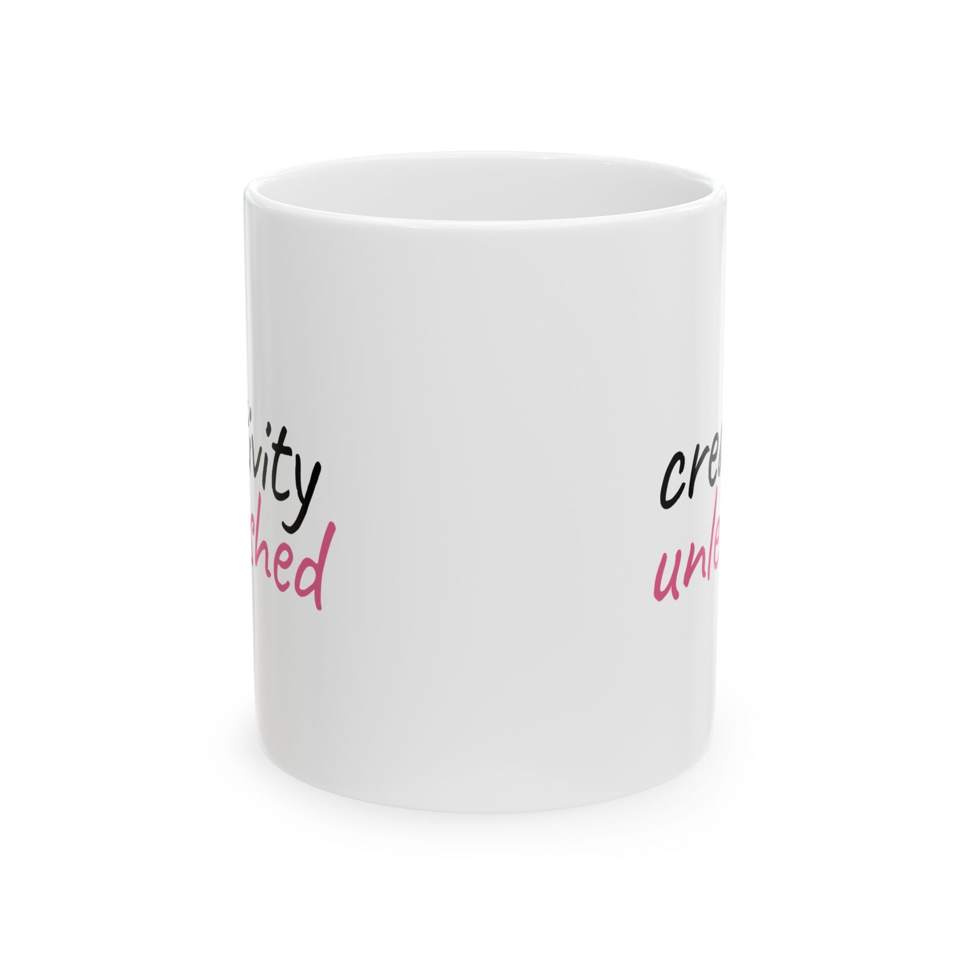 Inspirational Ceramic Mug - "Creativity Unleashed" - Perfect Gift for Motivated Individuals - Brain Wave Focus