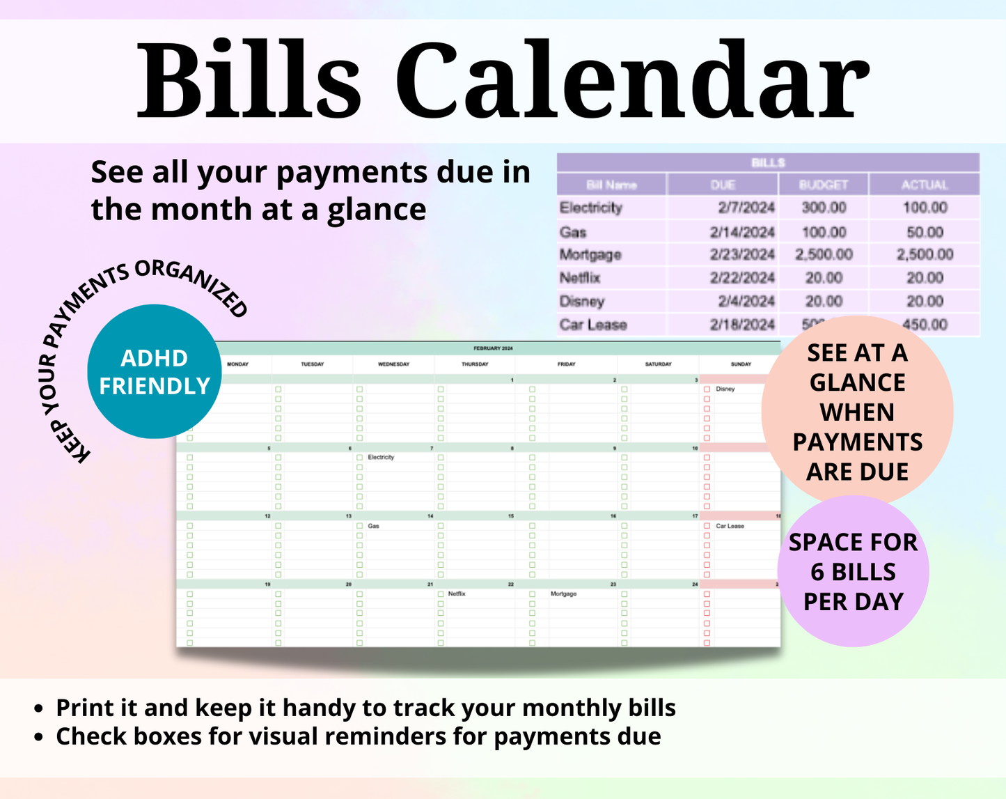 Annual & Monthly Budget Google Spreadsheet Template