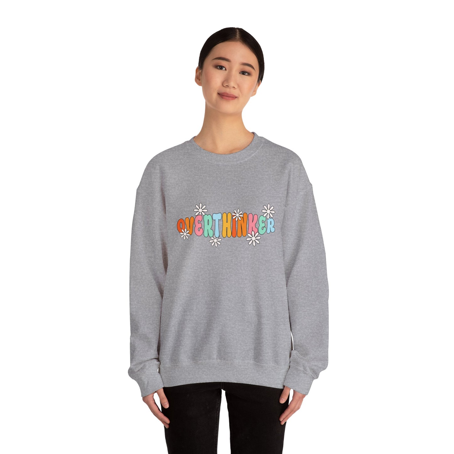 "Overthinker" Crewneck Sweatshirt