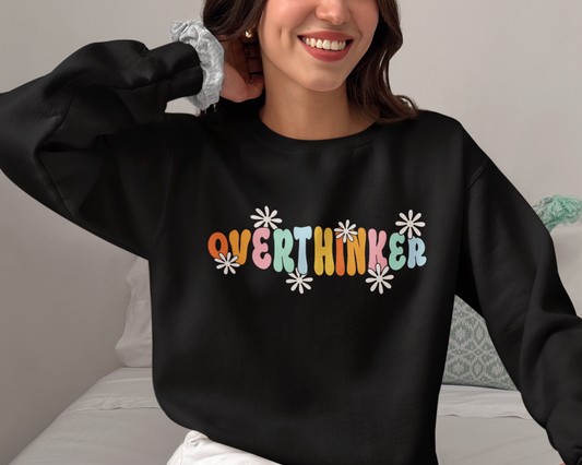 "Overthinker" Crewneck Sweatshirt