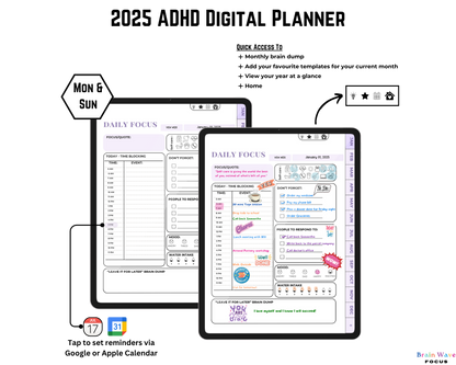 ADHD Digital Planner