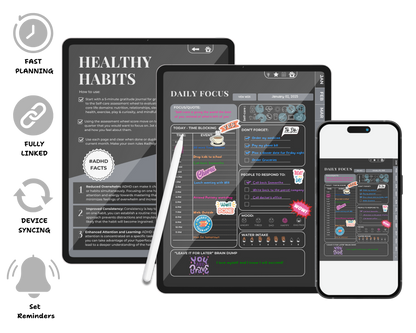 ADHD Digital Planner