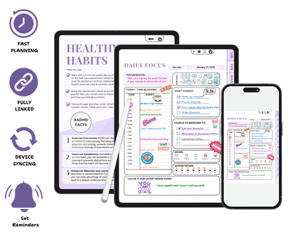 ADHD Digital Planner