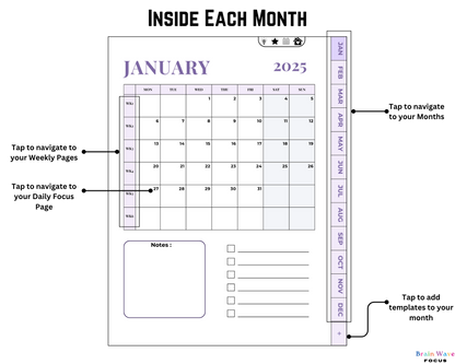 ADHD Digital Planner