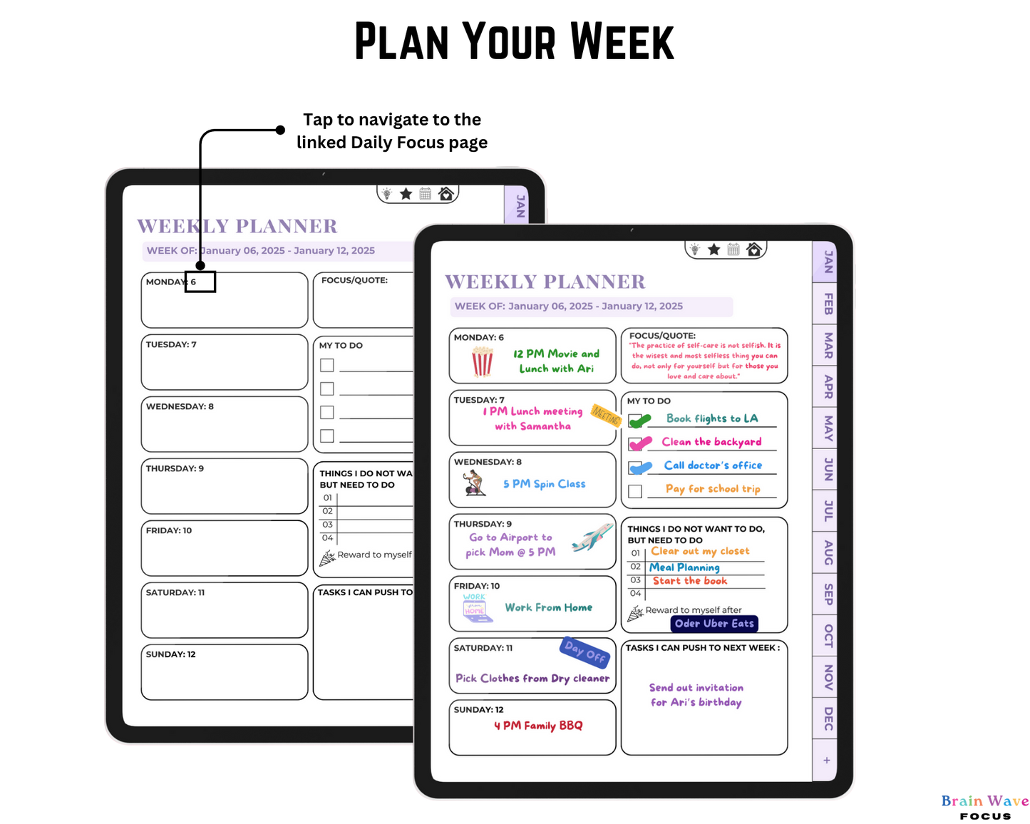 ADHD Digital Planner